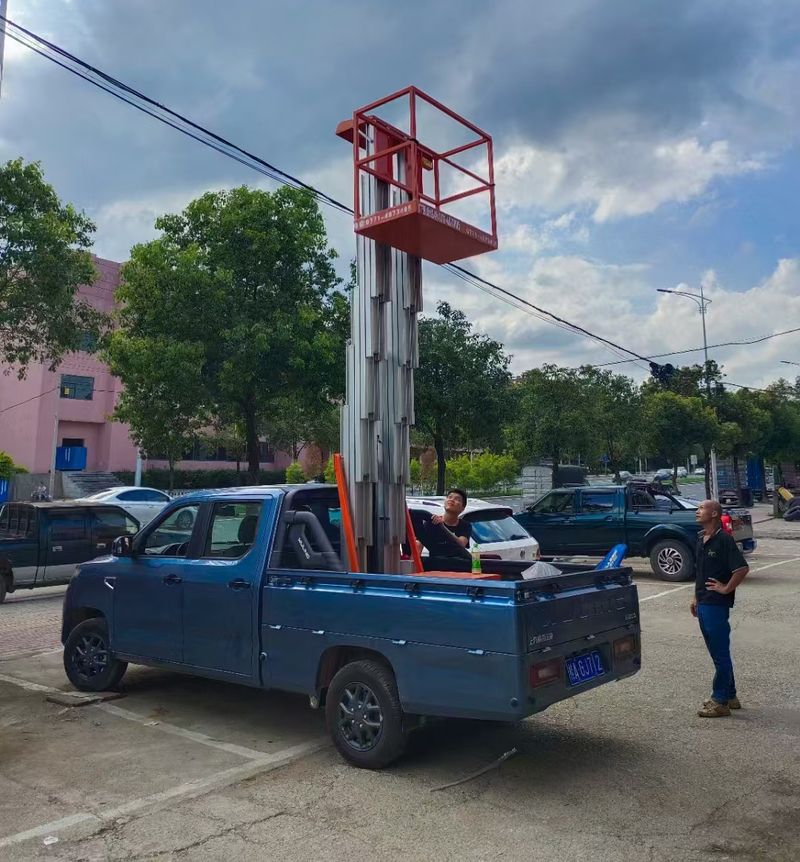 潮州车载铝合金式高空作业车